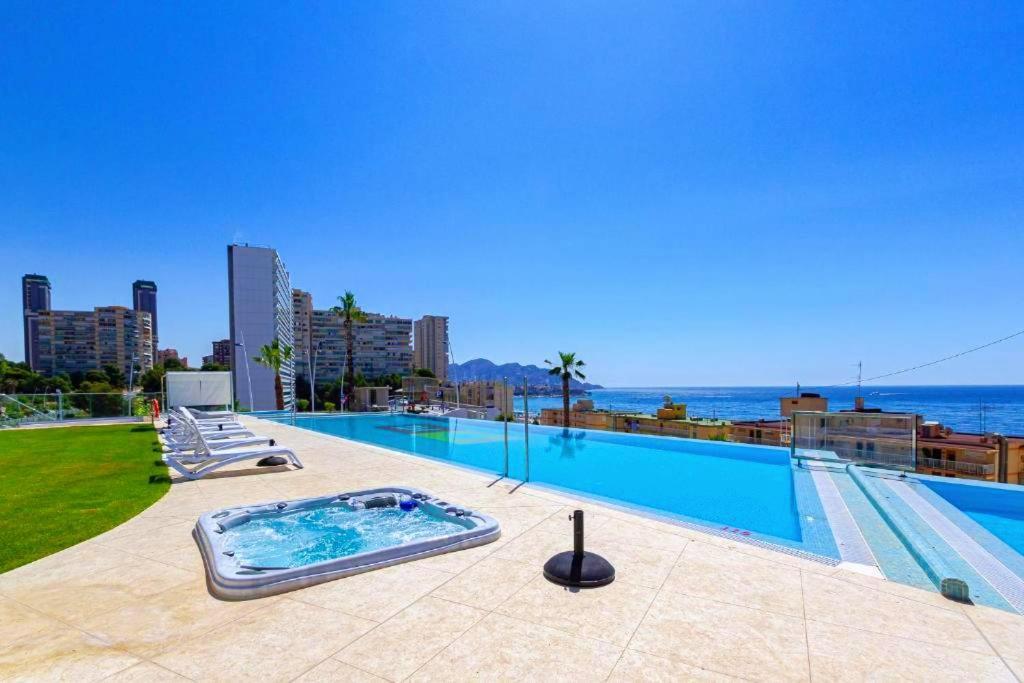Sunset Cliffs Beach Benidorm Buitenkant foto